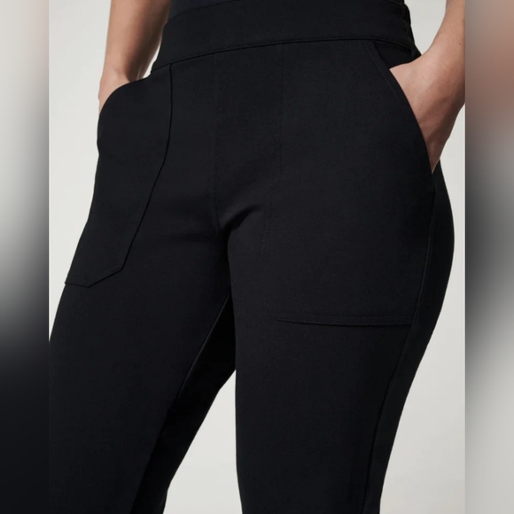 New Spanx Perfect Jogger Pants High Rise Elasticated Waist Classic Ponte‎ Pants - Picture 1 of 15
